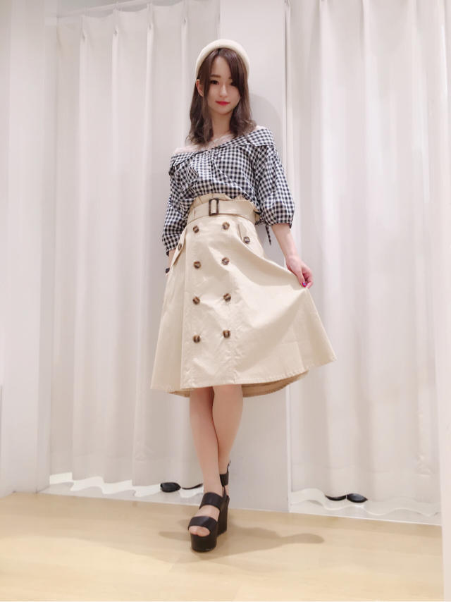 大人気商品再入荷♡トレンチスカート♡♡