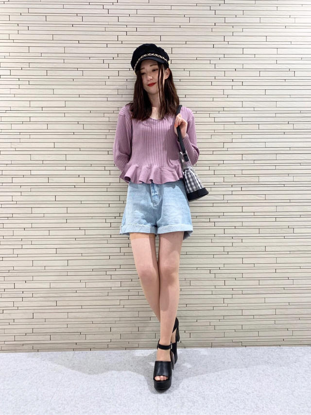 後ろ姿も可愛い‪‪❤︎‬BACKレースアップペプラムトップス紹介‪‪❤︎‬はるえ❤︎