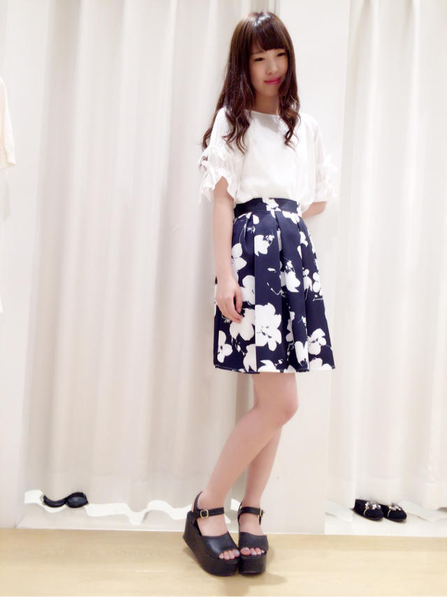 ルミネ先行発売♡花柄スカート