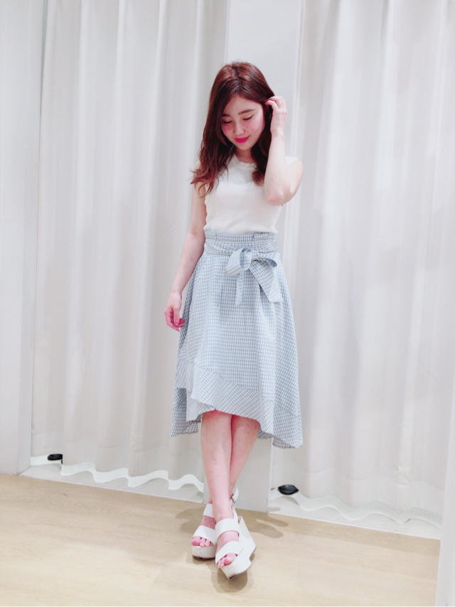 ♡新作ギンガムチェックワンピース♡