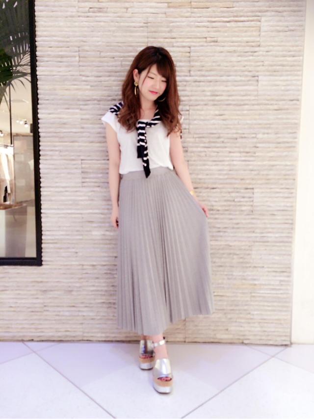 再入荷プリーツスカート♡