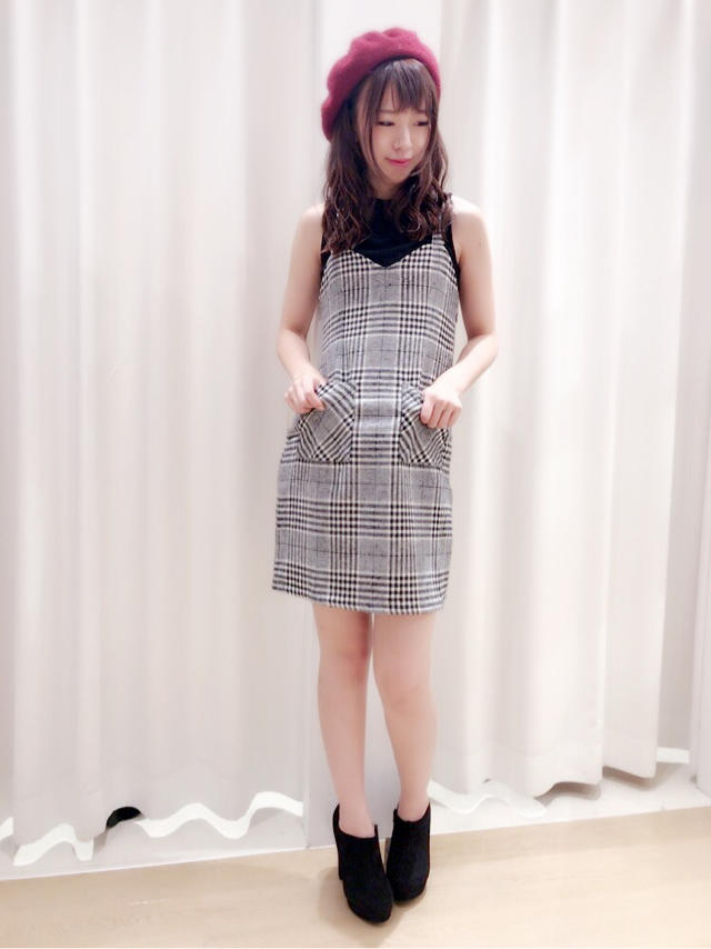 はるはるお気に入りワンピース＆ポケットファーカーデ♡