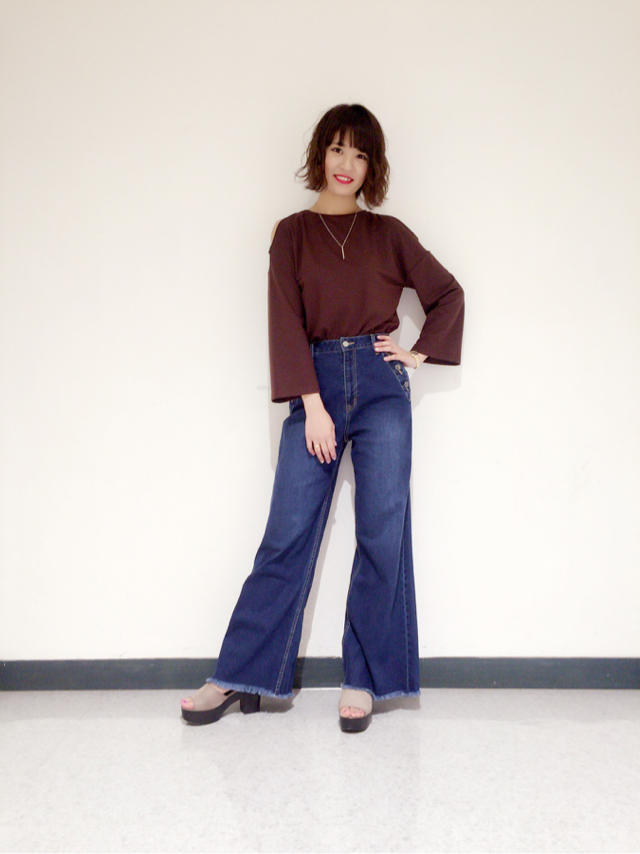 秋casualコーデ♡