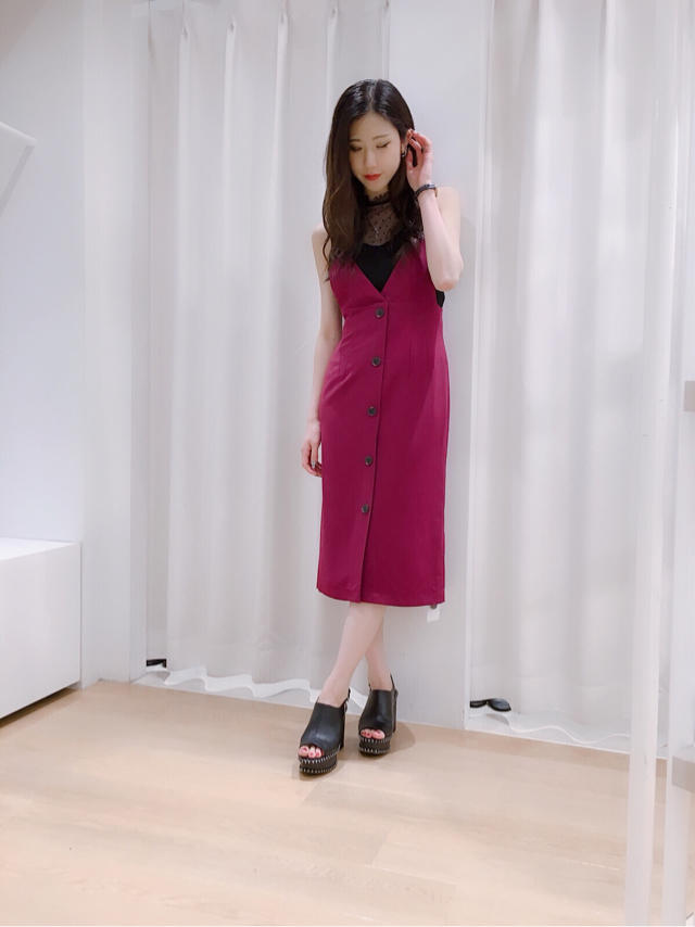 流行りのジャンスカ♡秋の新作♡