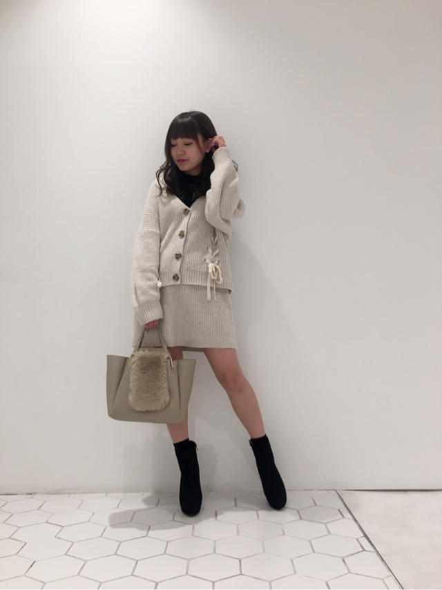 ♪popteenコラボ 3点セットニットワンピース♪