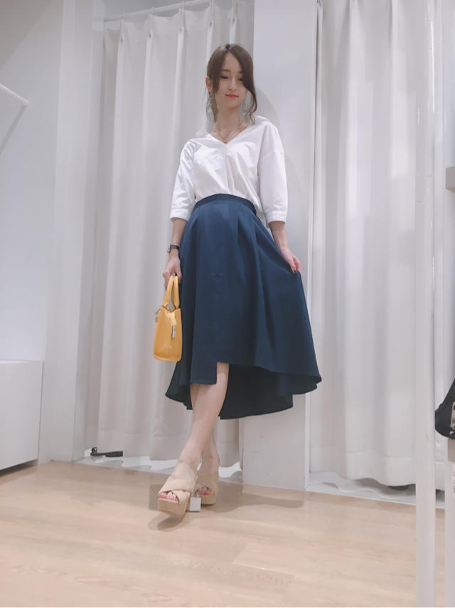 ルミネtheバーゲン5日目♡新作セール品♡ジョーゼットスカート♡