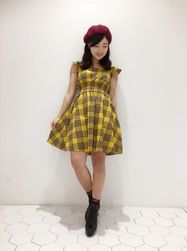 チェックワンピース♡♡