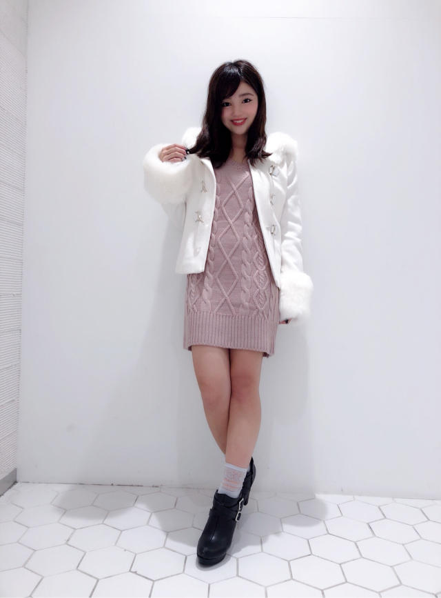 ♡コートフェア開催中♡新作♡ビット付きショートウールコート♡