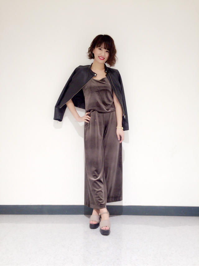 ベロアセットアップ♡