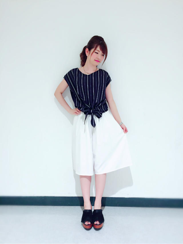 カジュアルストライプTOPS