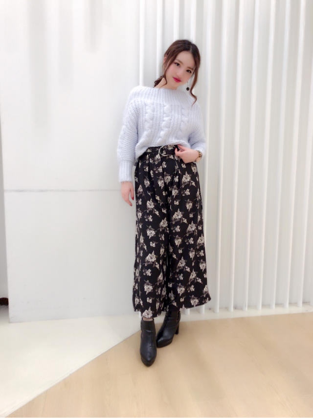 モールフェザーニット♡