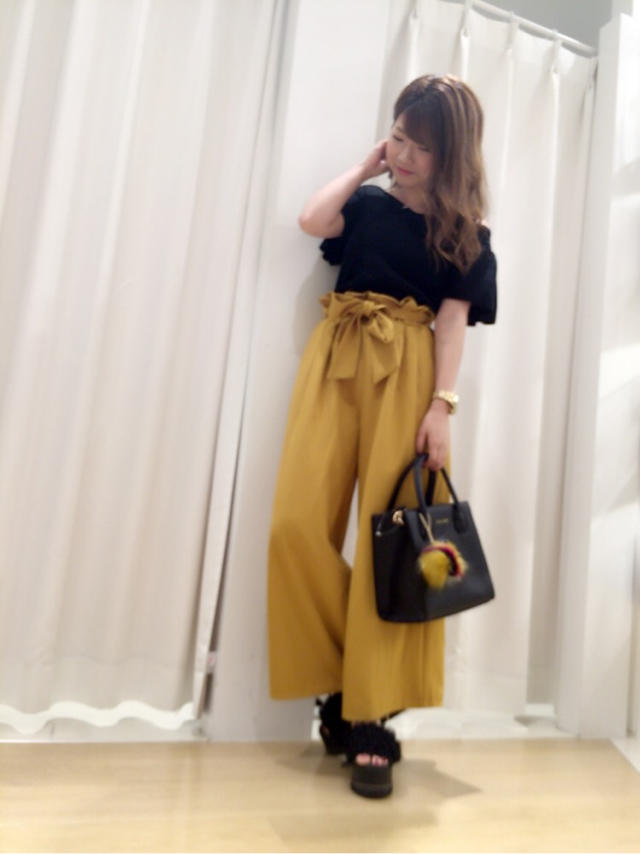 ワイドパンツオールインワン٩(ˊᗜˋ*)و