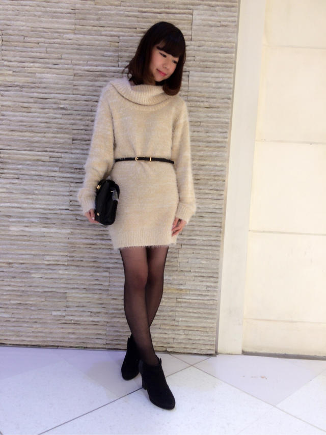 再入荷！ニットワンピ♡／初体験。。。