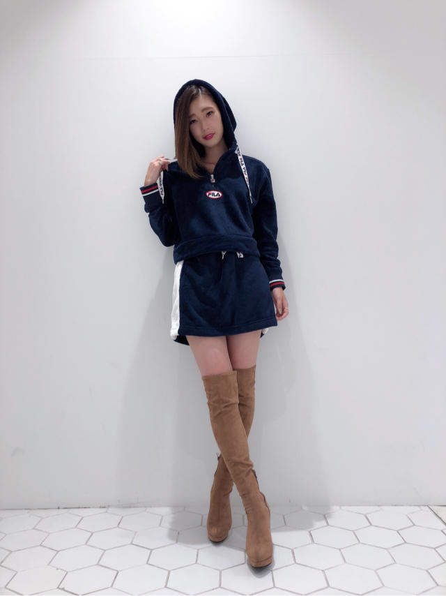 ♡大人気コラボアイテム♡CECIL Mc BEE×FILA♡ボアセットアップ♡