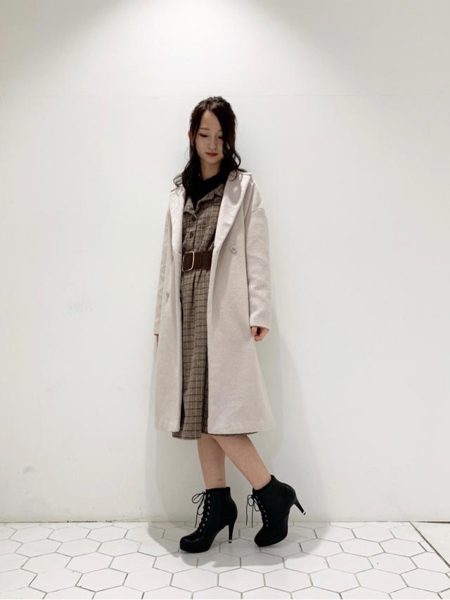 万能«♡»ウールシャギーBIGチェスターコート