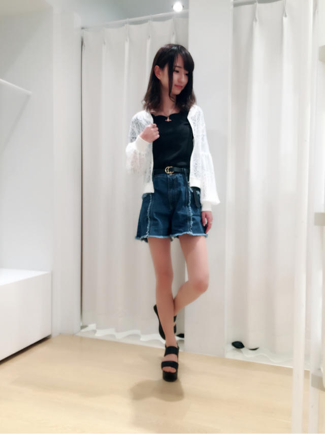透け感かわいい♡レース❁MA-1