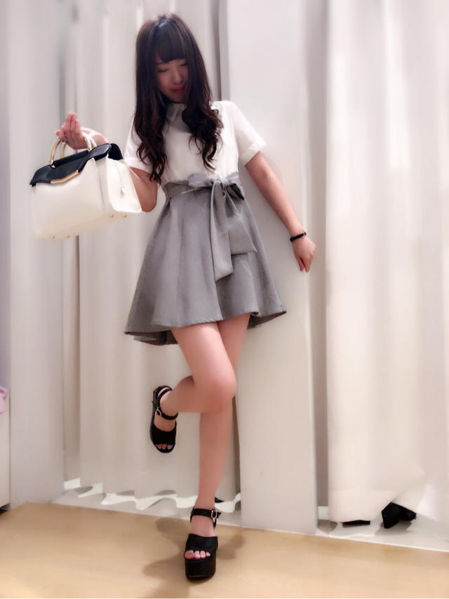 シャツワンピース♡写真♡