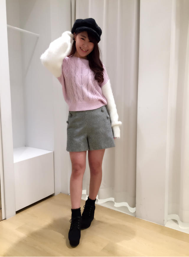 新作♡スペプラシャギーニット