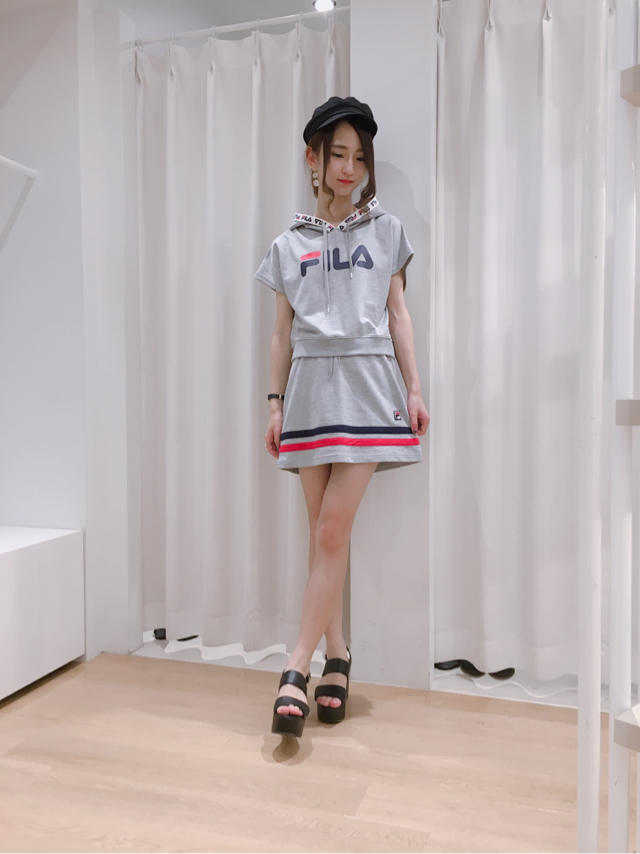 FILAコラボ♡スウェットセットアップ