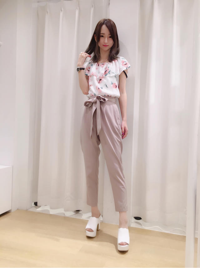 スタッフイチオシ♡ストレッチクロップドパンツ♡