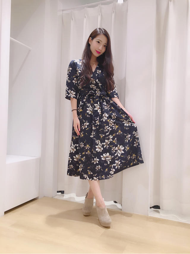 ワンピースと羽織り物♡花柄2WAY羽織り♡