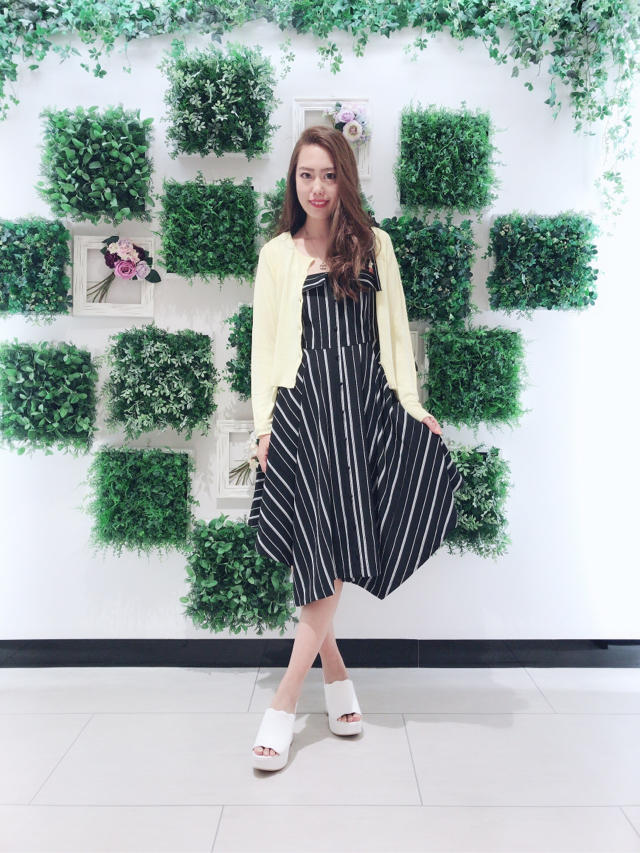 ♡NEW ストライプワンピース♡