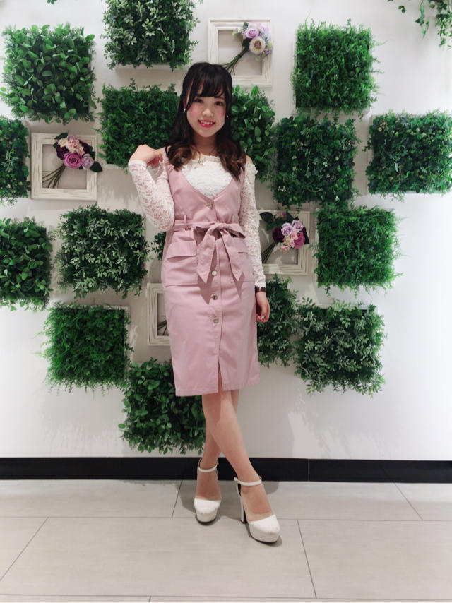 インナー付きジャンスカ♡