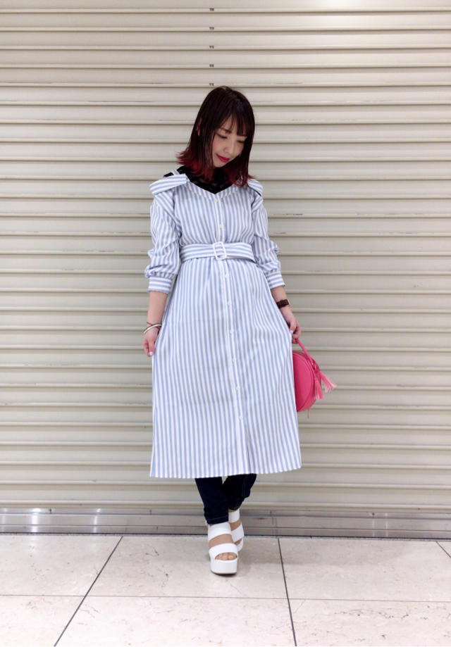 大人気オフショルロングシャツ再入荷❤️ちひろ