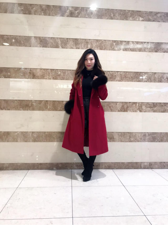 大人気のウールロングコート❤️