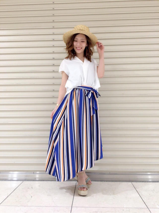 新作リゾートコーデ♡ちひろ
