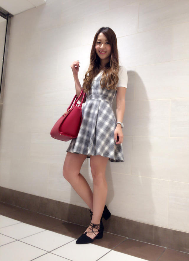New arrival☆チェック柄ワンピース♡♡ありちゃ