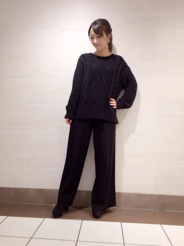 大人気ニットアップ着回し☆まなみん