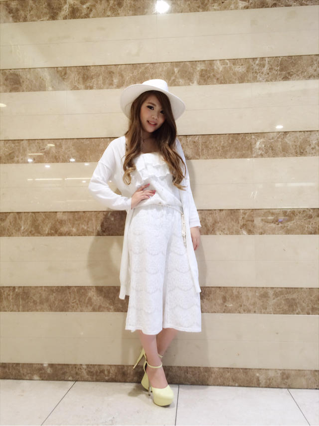 influencer掲載♡再入荷コンビネゾン♡閉店後のオフショット   まーちゃん