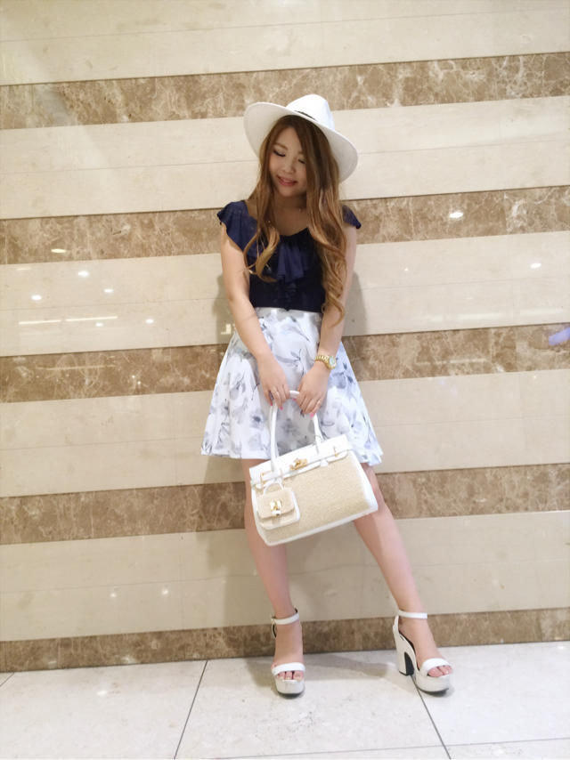 influencer掲載♡ガーリーコーデ♡まーちゃん