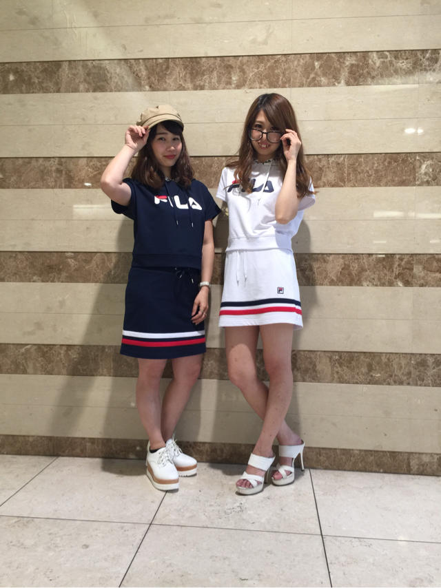 FILAコラボ❤️スタッフに大人気なセットアップコーデ❤️さくら