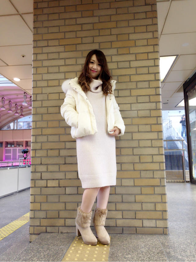 とっても楽なニットワンピース♡♡ありちゃ