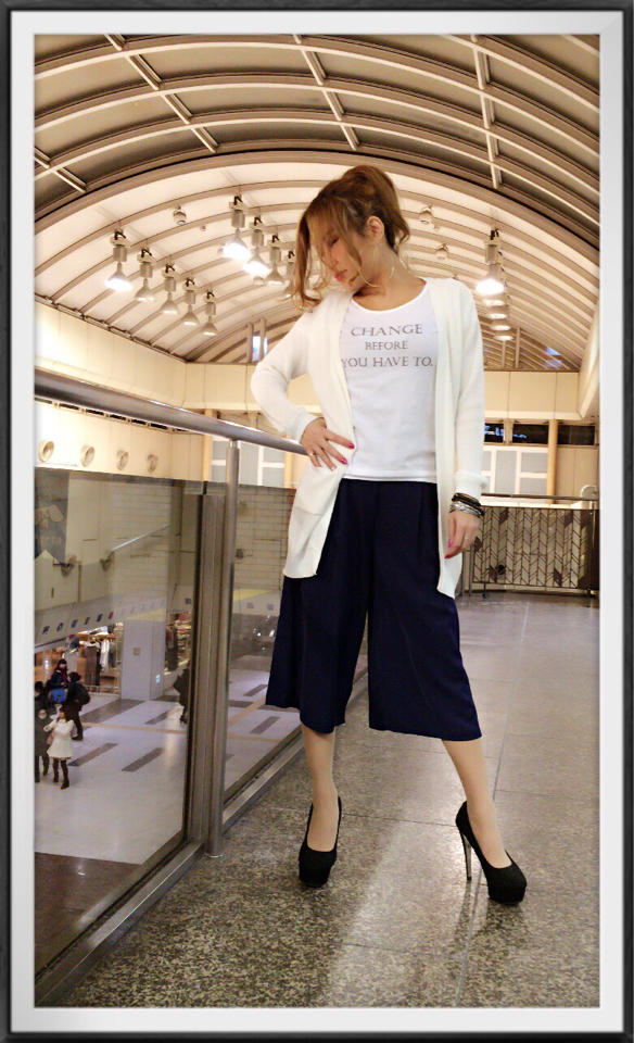 みか店長が着るカジュアルcode  part①♪♪ 羽織×Tシャツ Special price!!!  #offshot