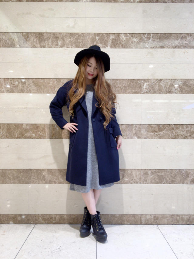 ドロップショルダーチェスターコート♡masami