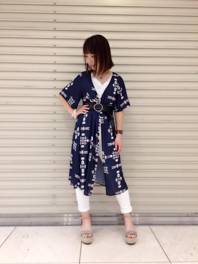 オルテガ柄カーディガンセット♡ちひろ