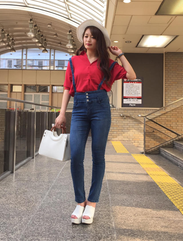 おでかけカジュアル❤️まりさが着こなす❤️ユニバおすすめコーデ❤️さくら