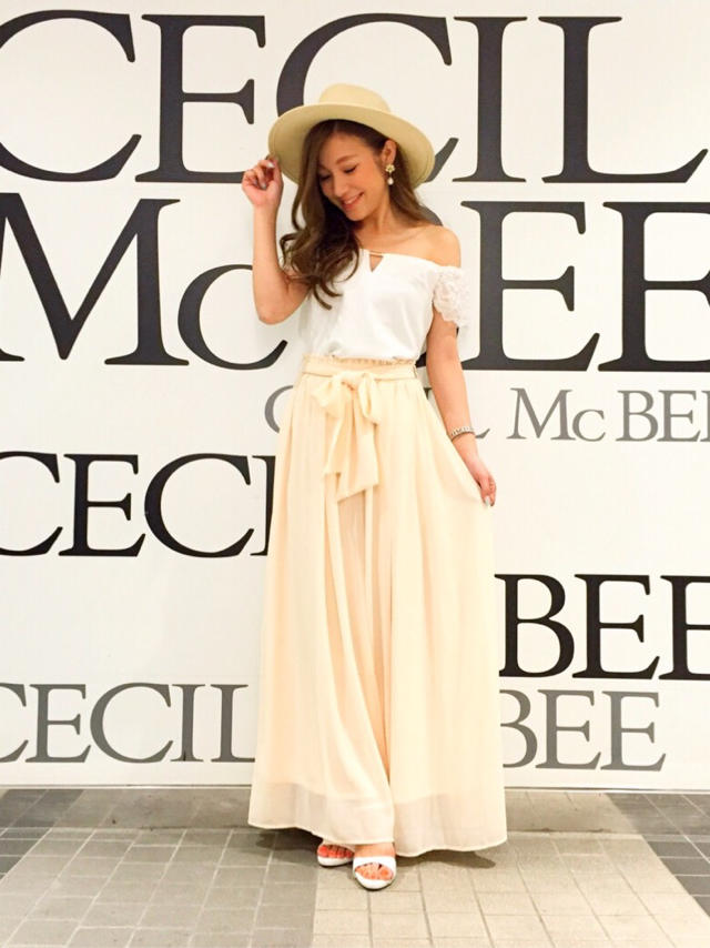 【大人気‼︎‼︎シフォンワイドパンツ♪♪】  あやか