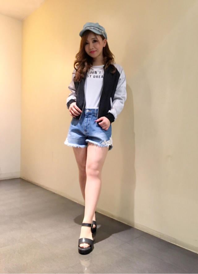 コーデの主役に♪♪♪着回しジャケット♡/100円ショップに感激…♡金森