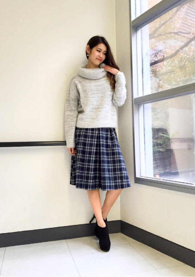 CECIL PRESS掲載 オフタートルニット♪♪小野田  