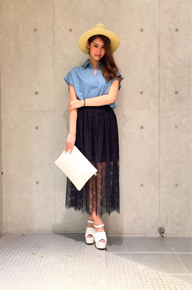 新作スカートで大人コーデ！！みなみ