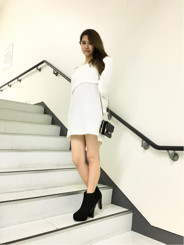 デート服にオススメ！！ワードローブなニット♪みなみ