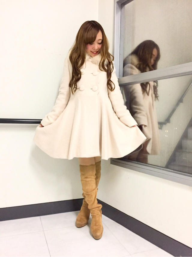 冬のデートにぴったりお嬢様風新作コート☆挑戦してみたかったこと、ついに！！！！♪深見