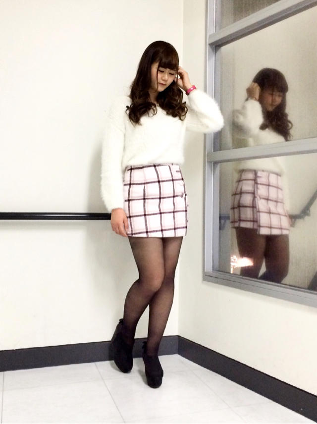 新作のskirt♡／実は私…！♪福世