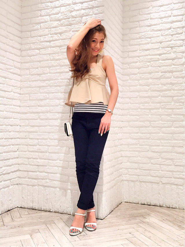 大人気‼︎再入荷‼︎キュートなtops♪♪  あやか