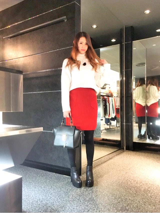 あったかセールニットコーデ♪みなみ
