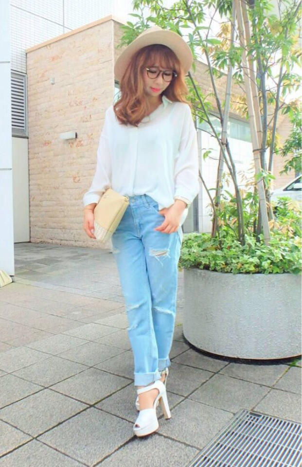 カジュアル派必見！！！ダメージデニム♡♡坂根